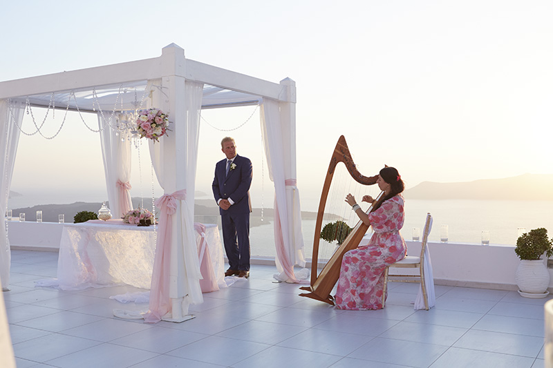 Santorini wedding- Dana Villas