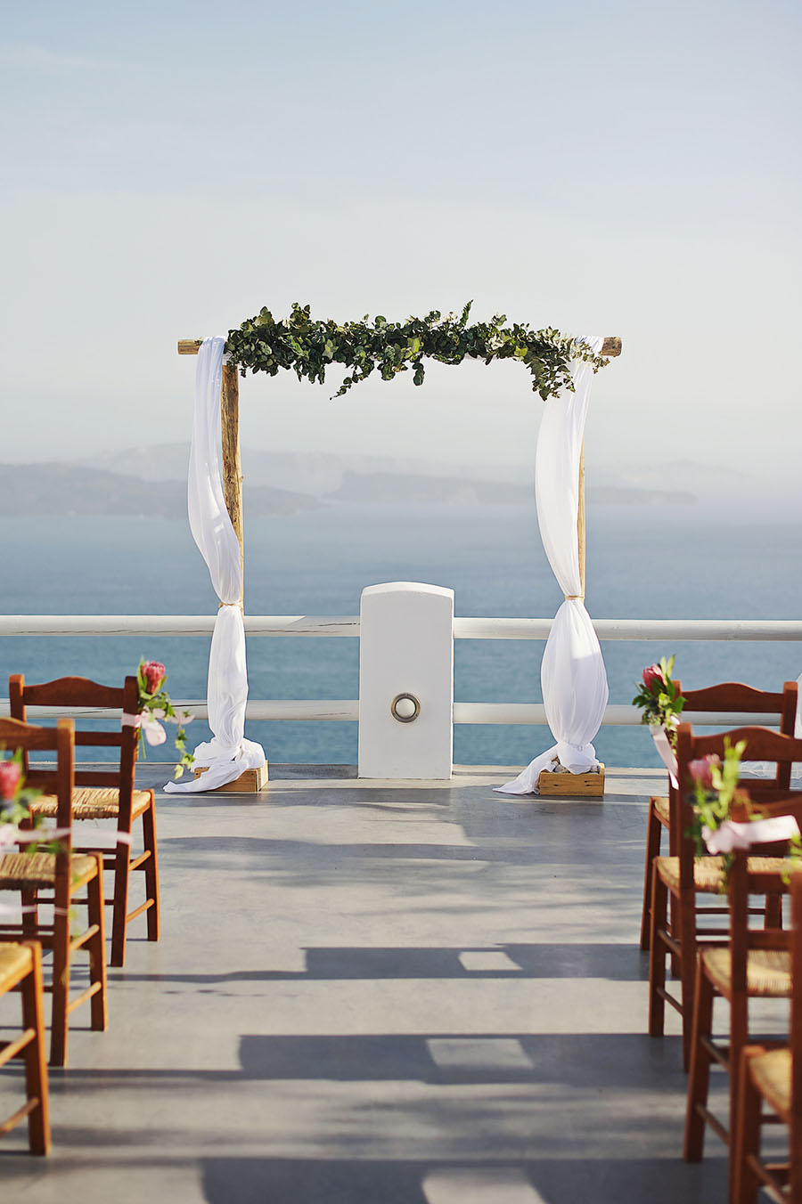Wedding altar- wedding in Greece