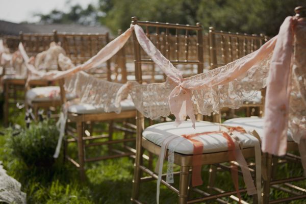 Wedding Aisle Inspiration-lace garland