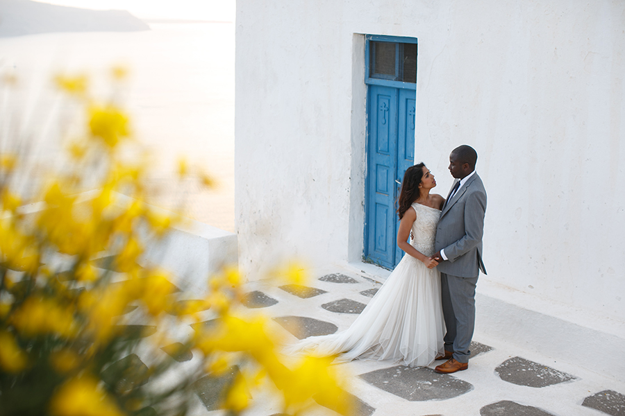 Santorini wedding