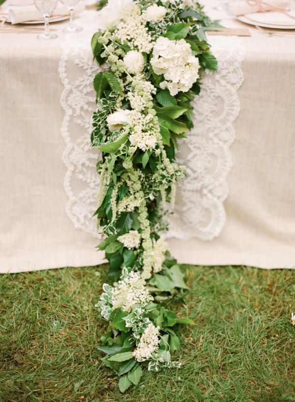 Flower garland|wedding in santorini