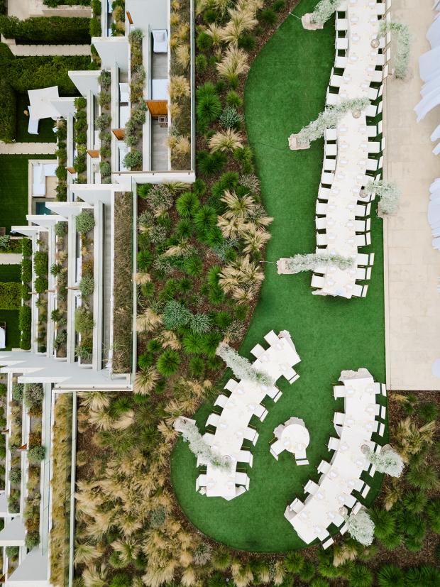 Luxury Four Seasons Wedding in Athens - Greece- Dinner layout