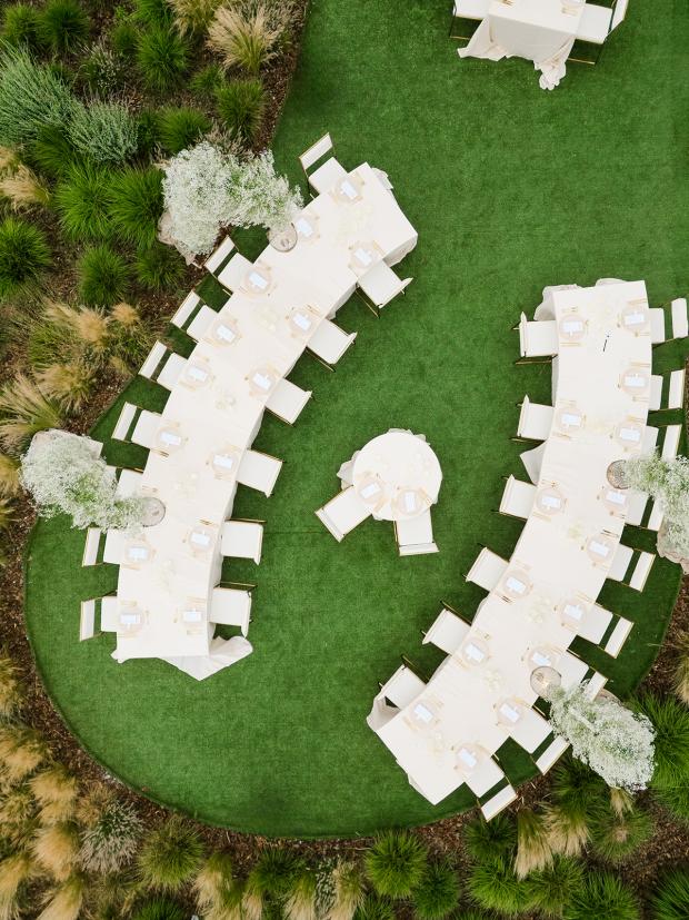 Luxury Four Seasons Wedding in Athens - Greece- Dinner layout