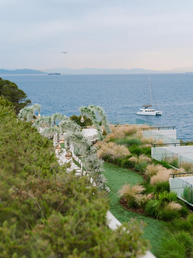 Luxury Four Seasons Wedding in Athens - Greece- Dinner layout