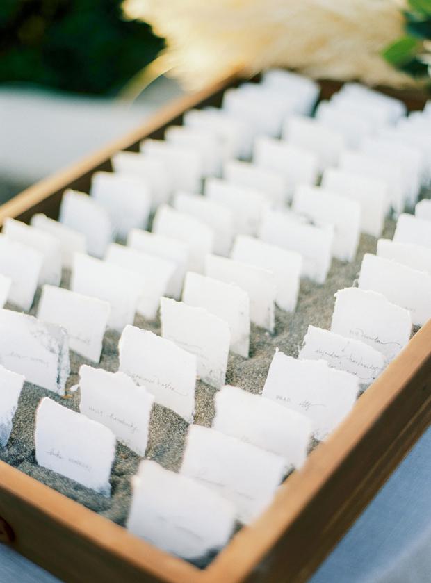 Calligraphy place cards 
