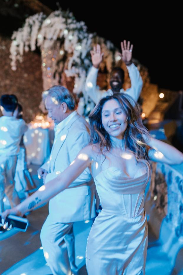 Santorini Wedding-Party