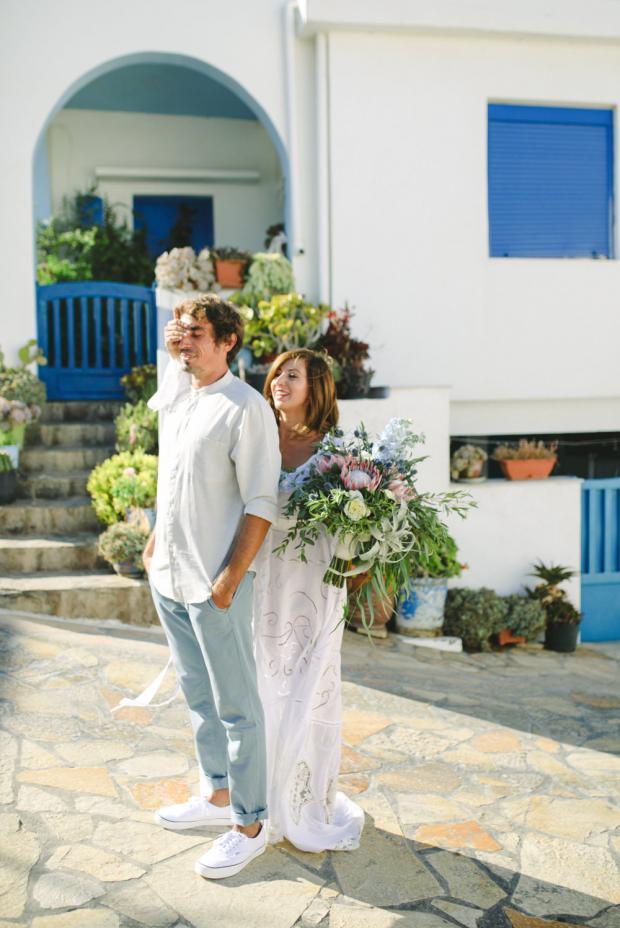 Wedding in Greece- First look