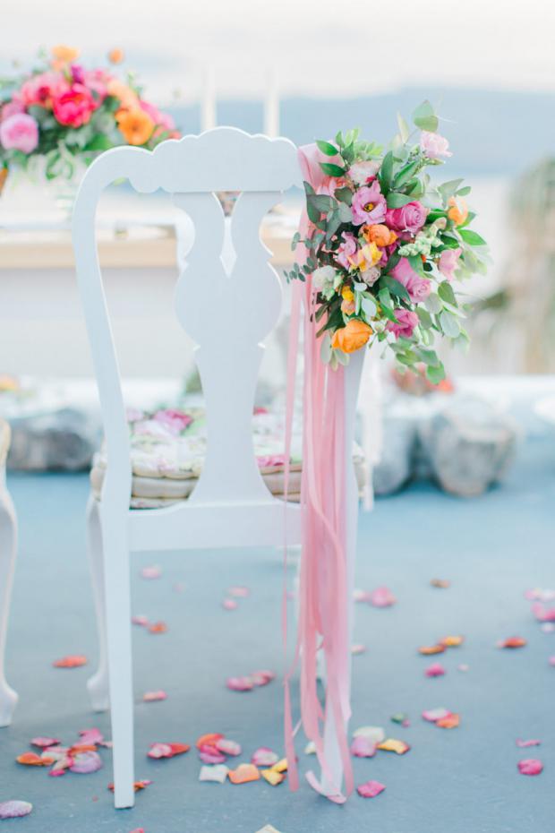 Santorini wedding- Wedding chairs