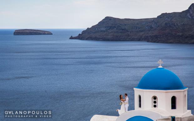 Santorini Elopement