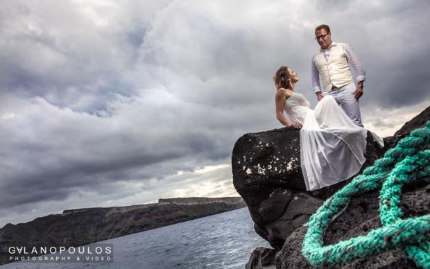 Santorini wedding 