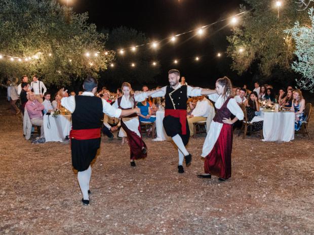 Traditional Greek dancers- Wedding in Kefalonia