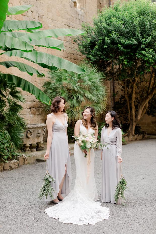 Wedding in Italy-Bridesmaids