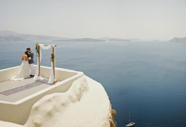 Destination wedding in Greece-Canaves 