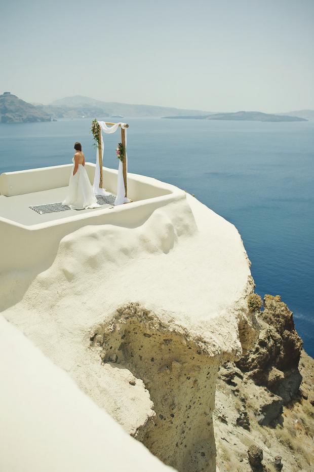 Destination wedding in Greece- Canaves 