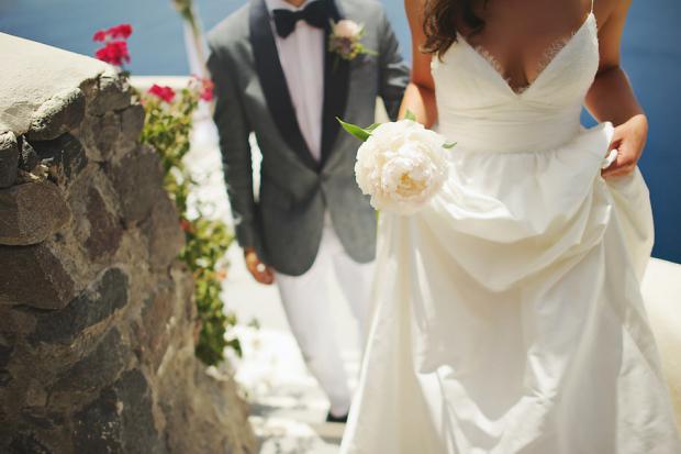 Stylish wedding in Greece-Santorini