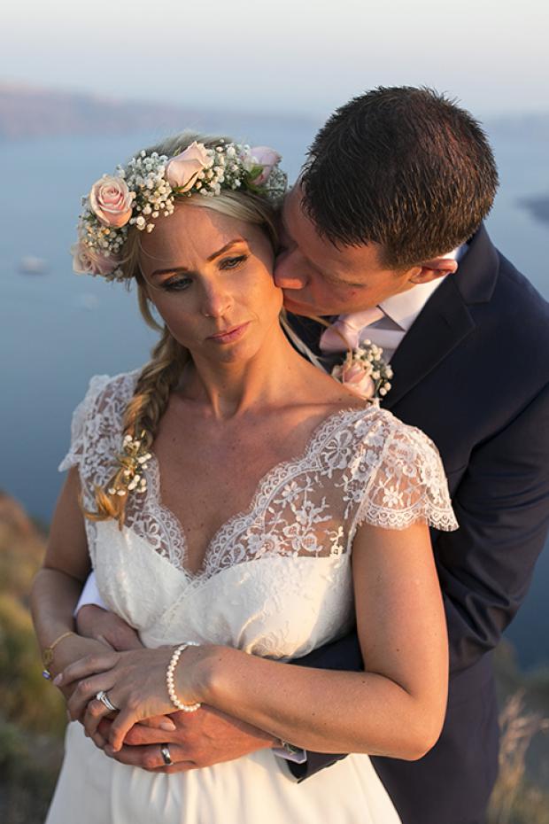 Romantic Greek Island wedding