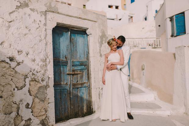 Bohemian wedding in Greece