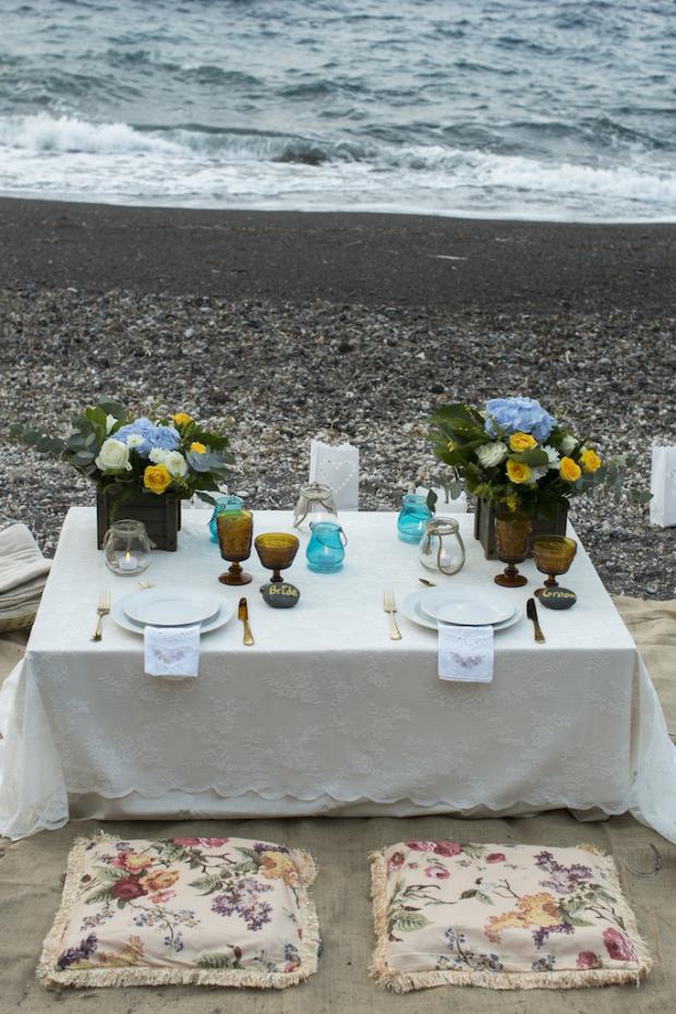 Boho Style wedding in Santorini-Tie the knot in Santorini
