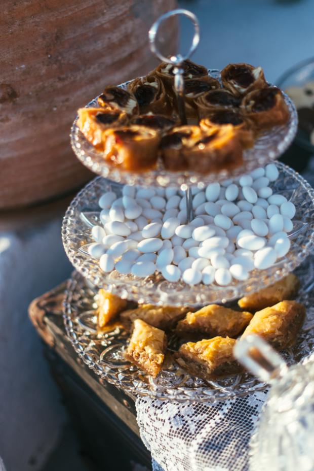 Dessert table-traditional greek sweets