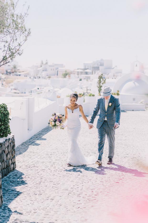 Mediterranean wedding in Greece