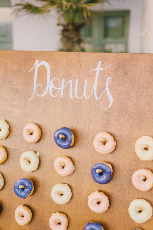Donuts wedding sign 