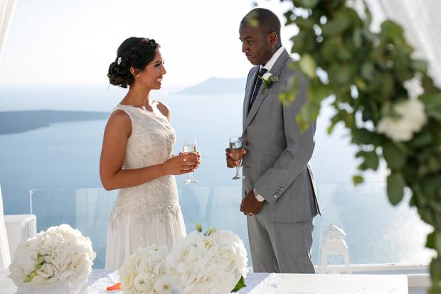 Wedding moments- Tie the Knot in Santorini