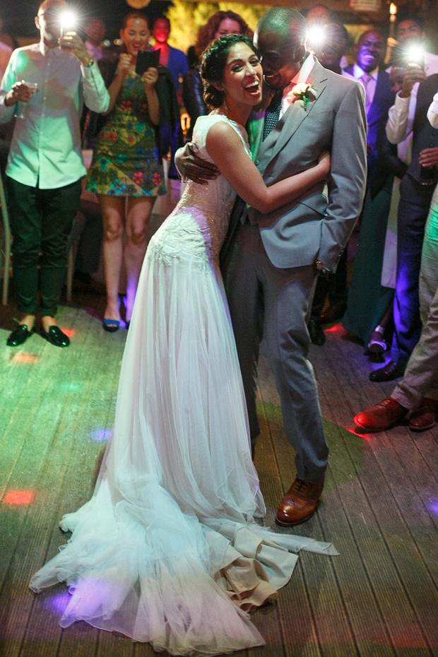First dance- Santorini wedding