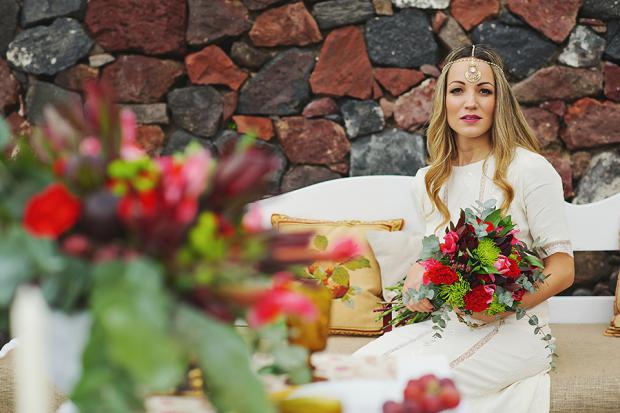 Boho wedding in Santorini-Remezzo Villas