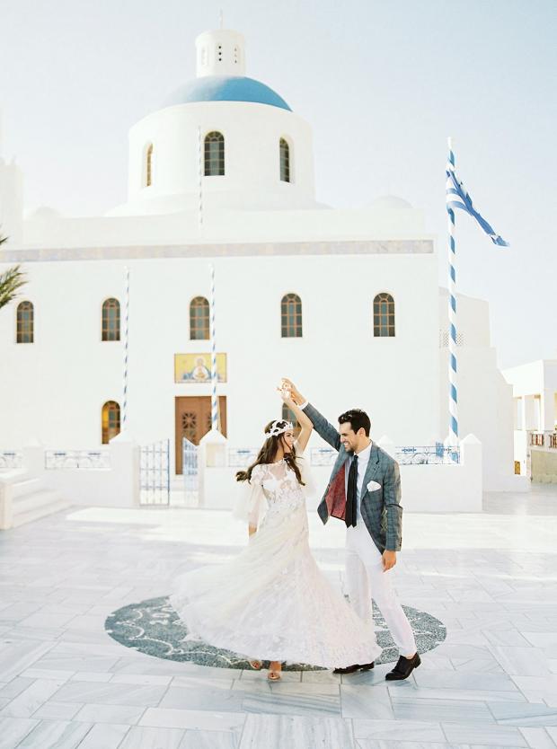 Belle Epoque wedding in Greece 