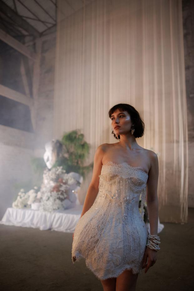 Short wedding dress- Italy wedding 